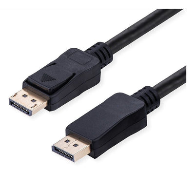 Value DisplayPort Cable V2.1, 16K, 80GBIT S, DP St - St, Black 2M — image 1