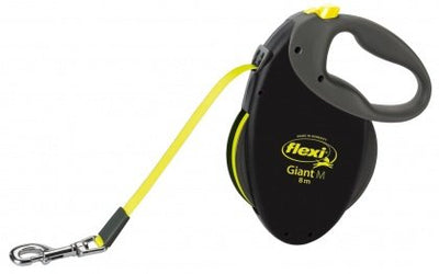 Trixie Neon Giant M 8M Black, Yellow Dog Retractable Lead — image 1