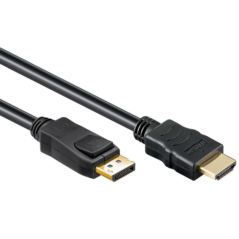 Gembird Cable DisplayPort a HDMI Male/Male 1.8M Black CC-DP-HDMI-6