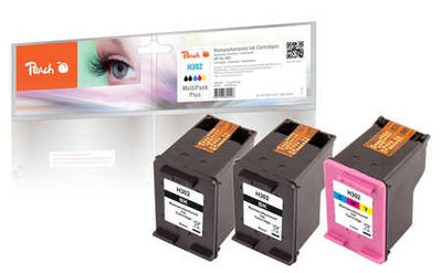 Peach Cartridge HP NR.302 F6U66A + F6U65A Multipackplus Comp. — image 1