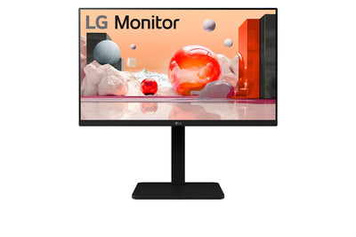 Lg Monitor LED 23,8 Black Fullhd, Ips, Hdmi, Dp, VGA, Panel 100HZ 24BA560-B.AEU — image 1