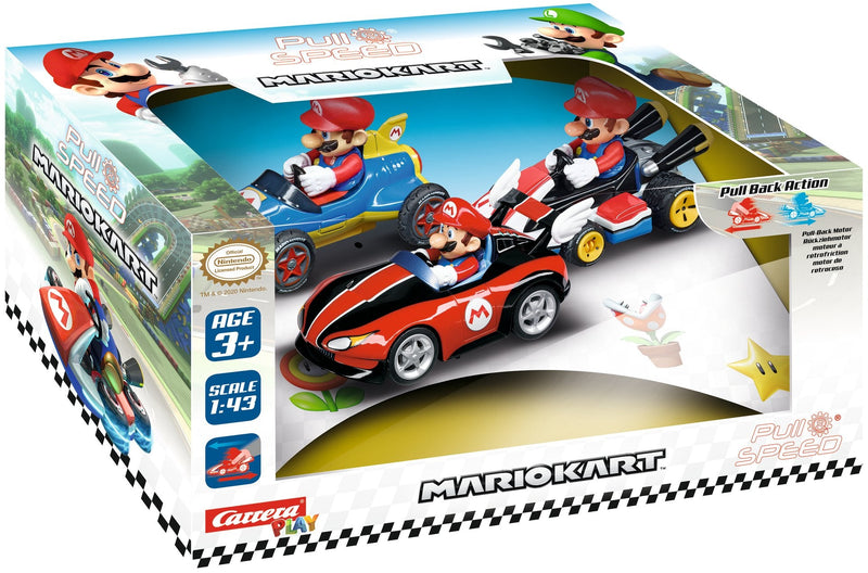 P&s Nintendo Mario Kart - Set Of 3 Units