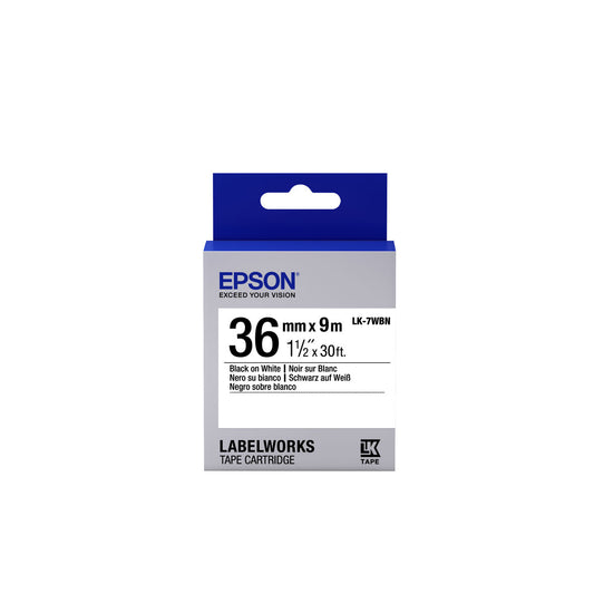 Epson Printer Labels Epson C53S657006 Black Black/White