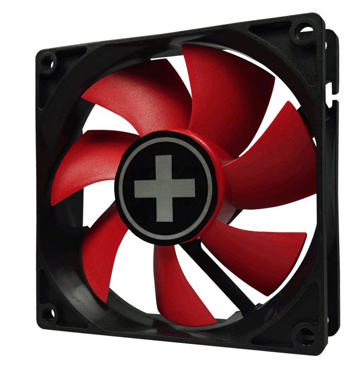 Xilence XPF120.R Fan Computer 12CM Black Red