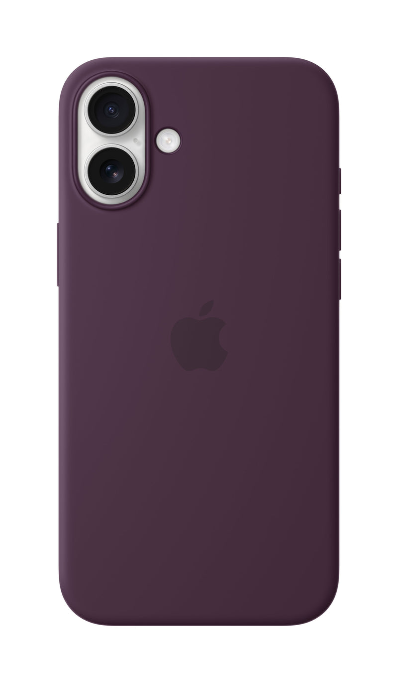 Apple Case Iphone 16 Plus Silicone With Magsafe - Plum