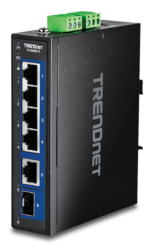 Trendnet TI-G50611 Switch No Administrado 2.5G Ethernet (100/1000/2500) Black — image 1