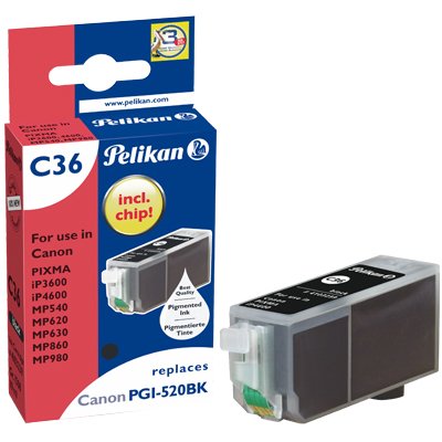 Pelikan Cartridge C36 PGI520 Black Compatible Canon