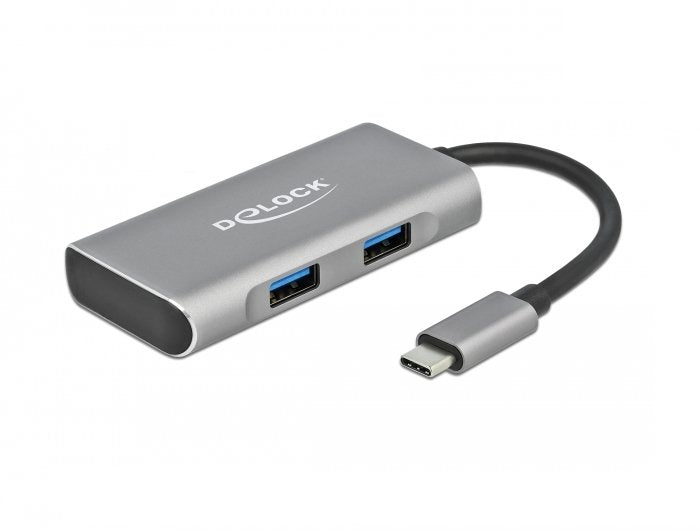 Delock Hub USB Type-c - 2 X USB-A + 2 X USB Type-c