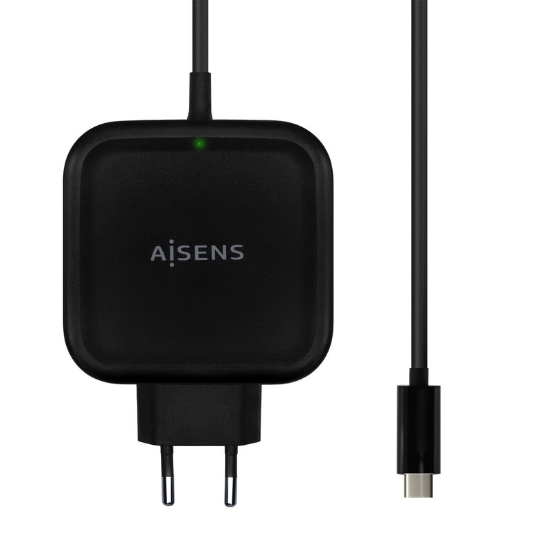 Aisens Charger 65W PD 3.0 QC3.0 1x USB-C 1.2M - Black