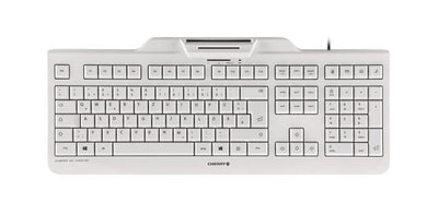 Cherry Kc 1000 Sc, Keyboard With Card Reader, Usb, Spanish Grey Palido — image 1