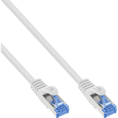 Inline® Patch Cable CAT.6A, S/FTP, Tpe Flexible, White, 1M — image 1