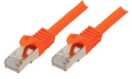 Shiverpeaks Basic-s, CAT.7, 3M Network Cable Orange S/FTP (s-STP)