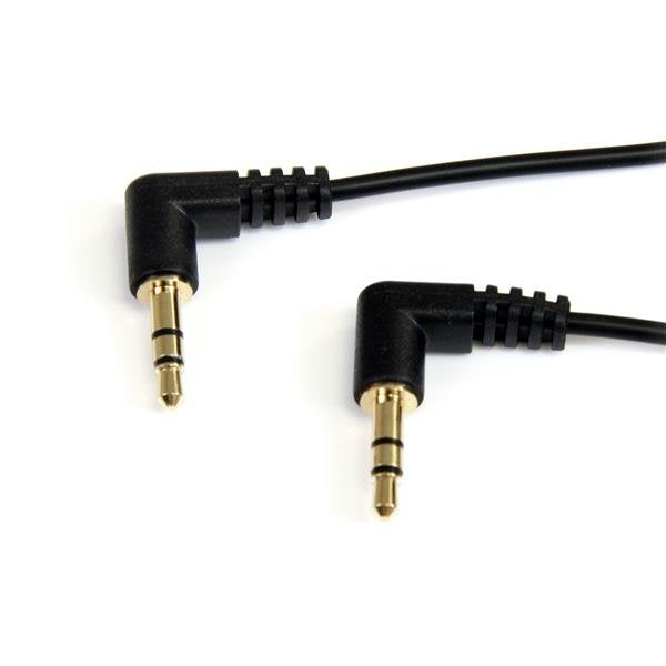 StarTech Cable Audio Stereo Minijack M/M 3.5MM Acodado 91CM