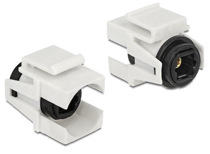 Delock 86337MÓDULO Keystone Toslink Female Toslink Female White