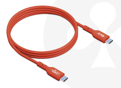 CLUB3D USB Cable 2 Typ C Pd 240W 480PLACA Base 1M M/M Retail — image 1