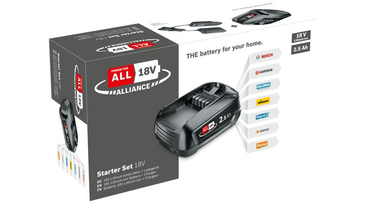 Set Of Inicio Charger And Battery 18V Alliance - 2,5AH - 1600A02625