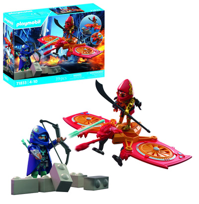 Playmobil 71833 Heroes: Helden-drohne Gegen Bösen Ninja 71833 — image 1