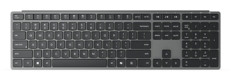 Lenovo Keyboard Spanish 700 Office RF Wireless + Bluetooth Grey