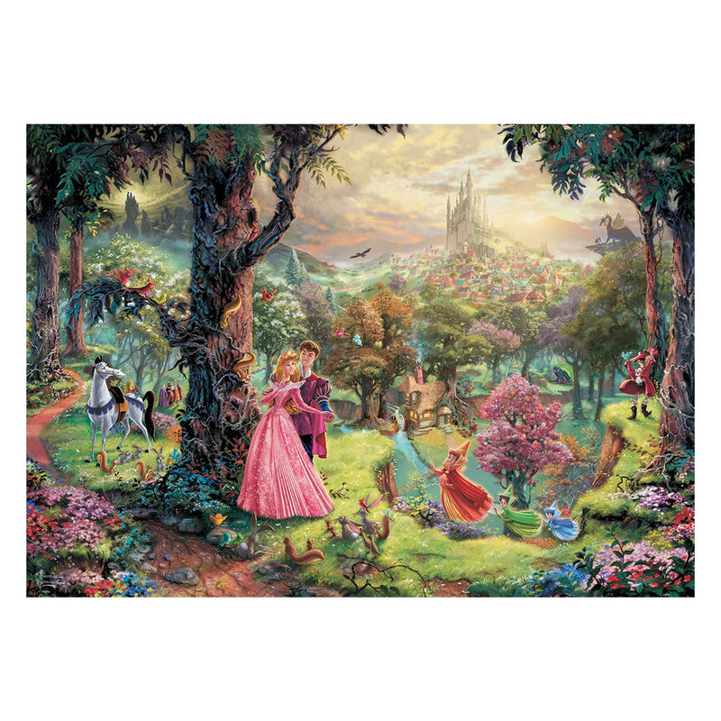 Puzzle Schmidt Games Thomas Kinkade Bella Durmiente Disney 59474