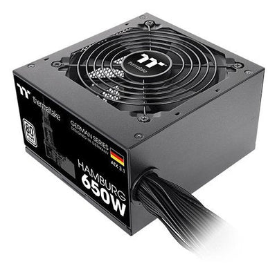 Thermaltake Power Supply Power Supply Hamhrg 650W ATX3.1 80 + Black Retail — image 1