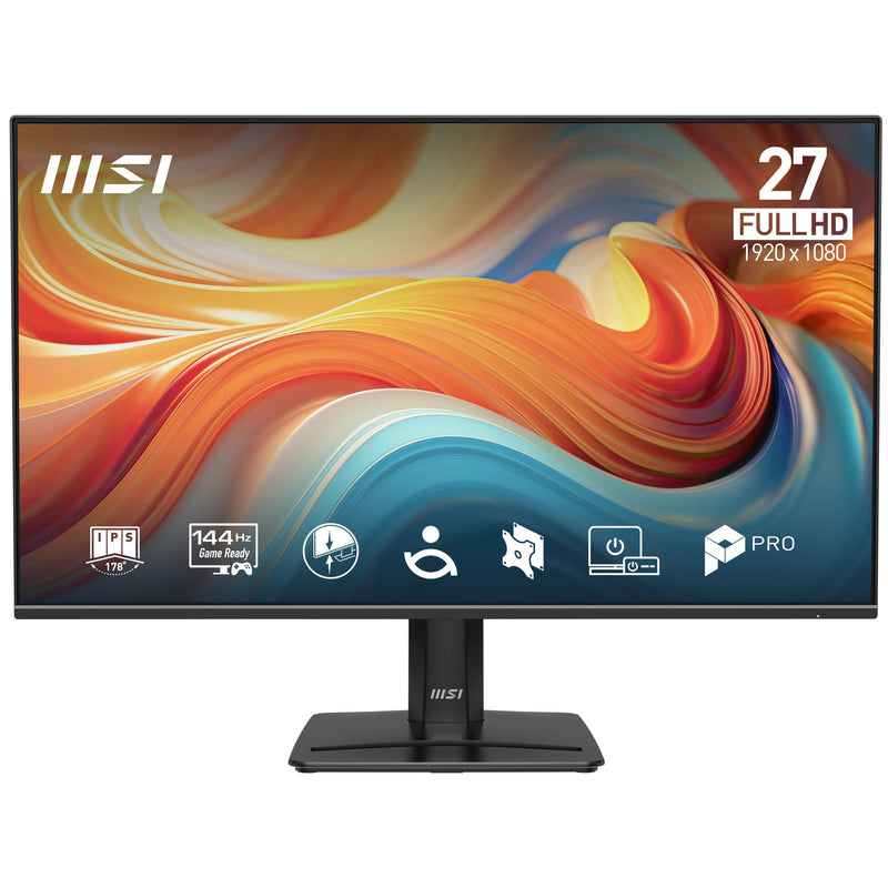 MSI Monitor Pro MP271 E14A 27 Fullhd 144HZ IPS 1MS Freesync Hdr Ready Speakers