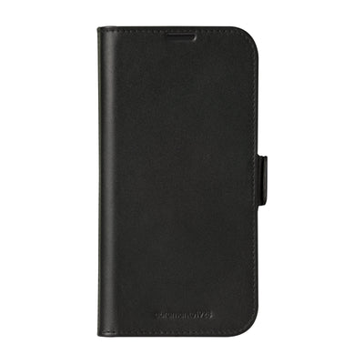 DBRAMANTE1928 Copenhagen Case With Cover Phone Mobile Phone Leather Grano Entero Black Apple Iphone 16 Plus — image 1