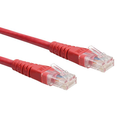 Roline Network Cable KAT.6 Class And UTP Red 0,5M — image 1