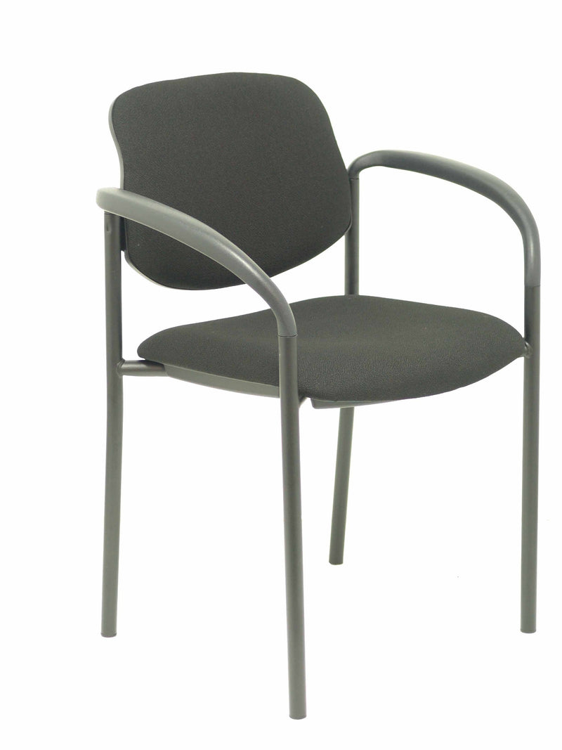 Chair Fixed Villalgordo Bali Black Chasis Black Co
