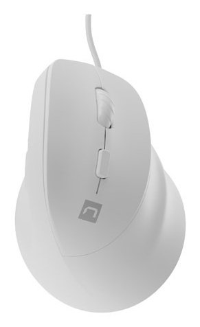 Natec Mouse Crake 2 Pro Vertical 12.800 DPI Optico White — image 1