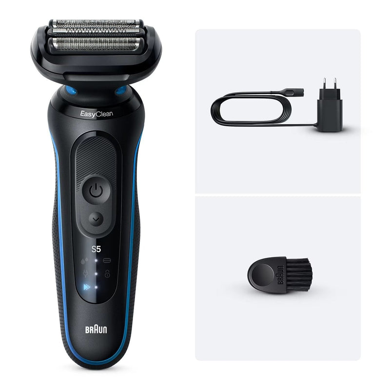 Braun Shaver Series 5 52-B1000S Black/Blue 8700216646130