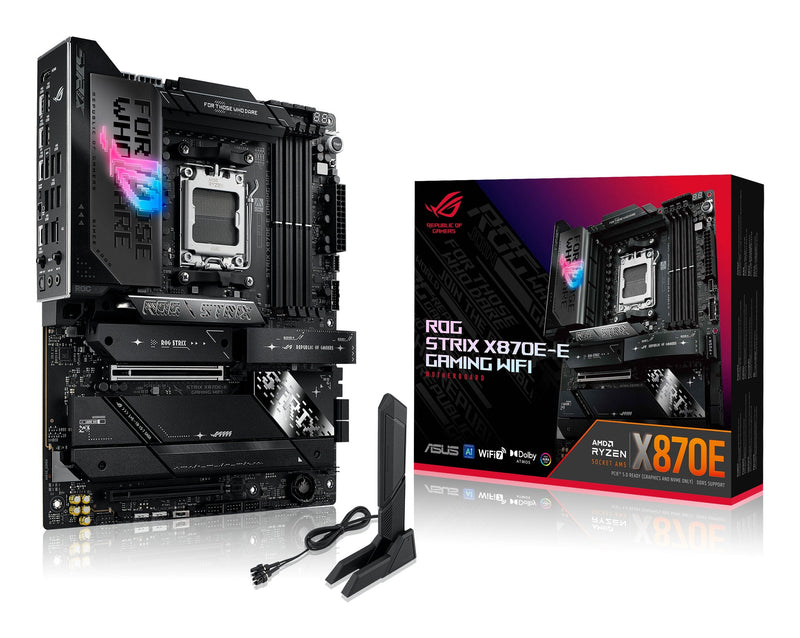 ASUS Rog Strix X870E- And Gaming Wi-Fi AMD X870E Zócalo AM5 ATX