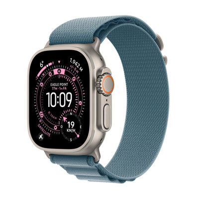 Apple Watch Watch Ultra 3 (2025) LTE 49MM Titanium Case With Alpine Loop Large - Blue — image 1