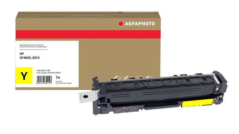 Agfaphoto APTHPCF402XE Cartridge Toner 1 Pieces Yellow