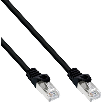 Inline Network Cable Sf/UTP CAT.5E Black 7,5M — image 1