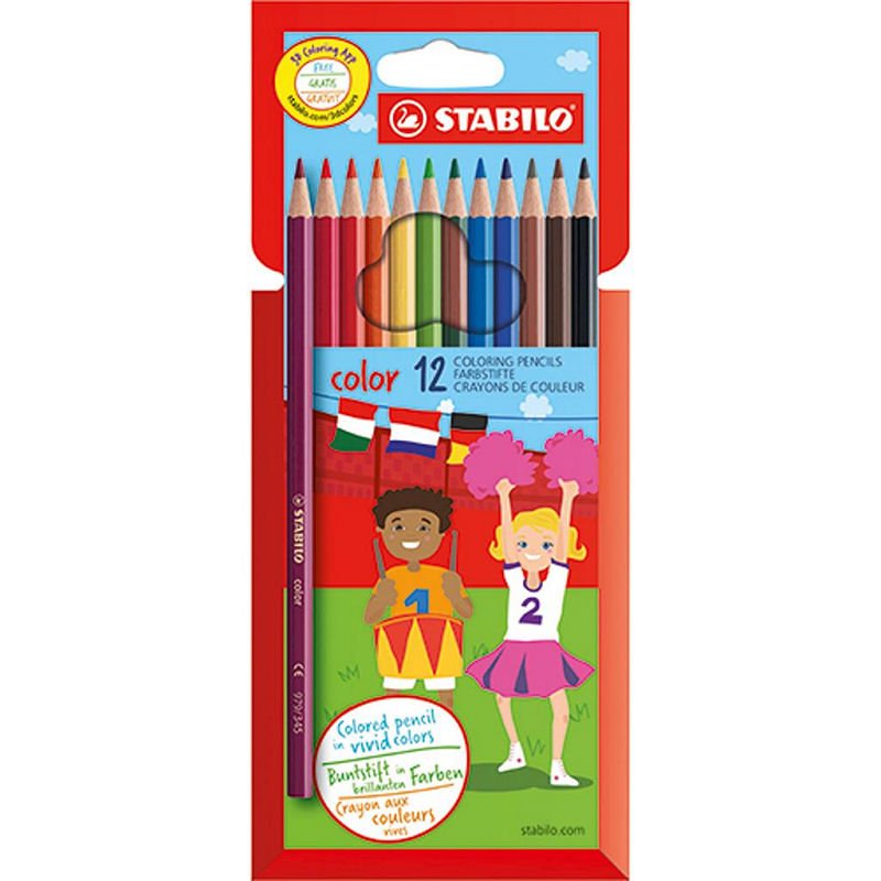 Stabilo Pencils Colours Colour Case 12 Surtidos