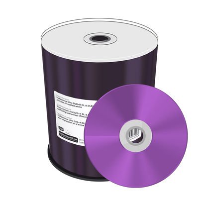 Mediarange Dvd + R 8.5GB 100PCS 8X White Voll Bedruckbar Cakebo — image 1