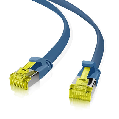 Helos Network Cable Ultraplano U/FTP CAT.6A Blue 5,0M — image 1