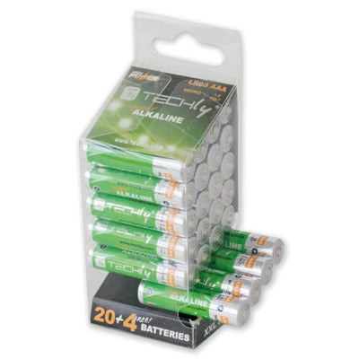 Techly LR03 Aaa 1.5V Battery Body Only Uso Alcalino — image 1