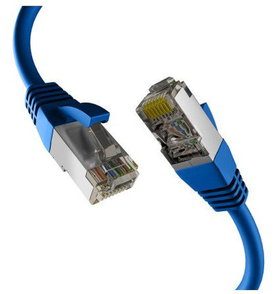 Cable M-cab EC020200235 Network Blue 1M CAT.8.1 S/FTP (s-STP) — image 1