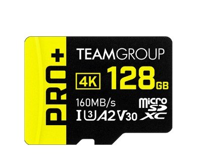 Team Group Tarjeta Pro + Microsdxc A2 Uhs-i U3 V30 128GB