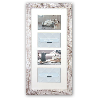 Zep Nelson 6 4X10X15 Frame Wood 4Q White/Brown V24106 — image 1