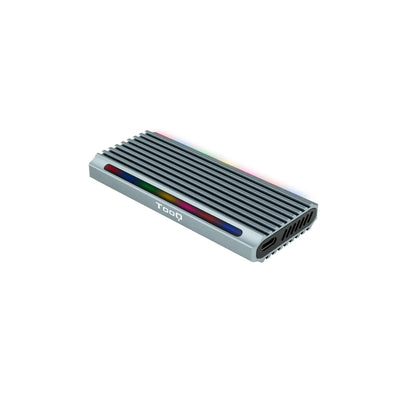 TooQ Shinobi Housing External SSD M.2 Ngff/NVMe USB-A 3.1 GEN2 RGB — image 1