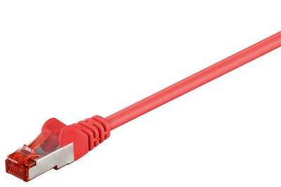 Goobay Network Cable CAT.6 7,5M Red S/FTP 2x RJ45, Pvc, Cca — image 1
