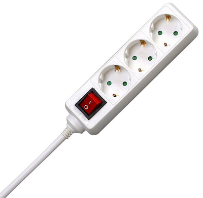 Efb 129713007 Power Strip Múltiple 1,4M 3 Salidas AC White — image 1
