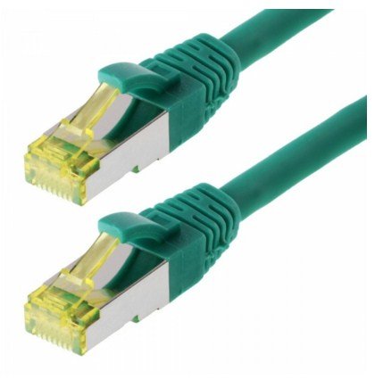 Helos Network Cable S/FTP CAT.6A Green 20,0M