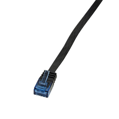 Logilink Flach Patchkabel RJ45 U/UTP CAT.6 7.50M Black — image 1