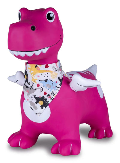 Jamara Toy Saltador Dino With Ala Hoppydoo With Pumpe Pink — image 1