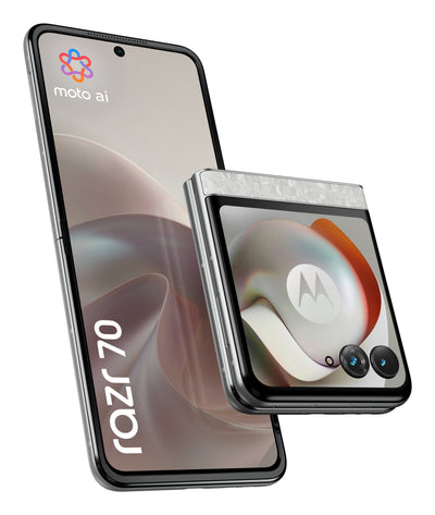 Motorola Smartphone Razr 70 5G 8GB RAM 256GB - Bright White — image 1
