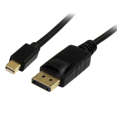 StarTech Cable Mini DisplayPort a DisplayPort 2M Black MDP2DPMM2M — image 1