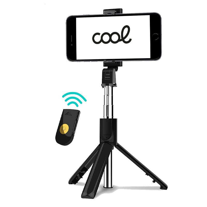 Cool Stand Tripod Extendable Universal + Controller Selfie Bluetooth